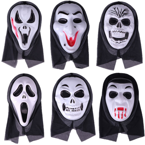 π Halloween Horror Mask Set β Ghost, Skull & Vampire Styles for Party & Haunted House