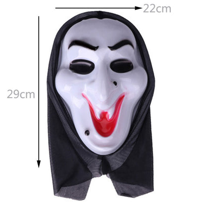 🎃 Halloween Horror Mask Set – Ghost, Skull & Vampire Styles for Party & Haunted House