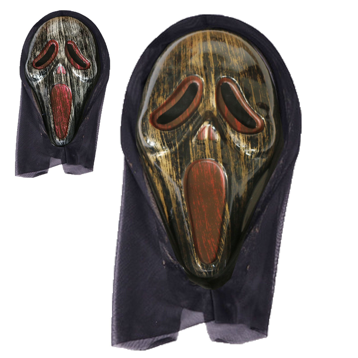 🎃 Halloween Horror Mask Set – Ghost, Skull & Vampire Styles for Party & Haunted House