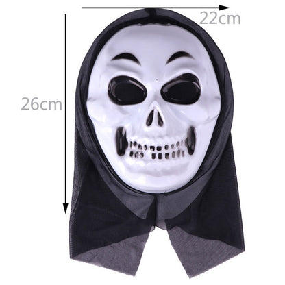 🎃 Halloween Horror Mask Set – Ghost, Skull & Vampire Styles for Party & Haunted House