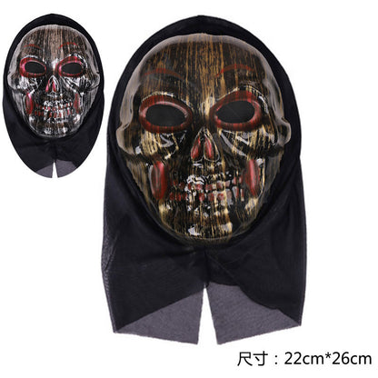 🎃 Halloween Horror Mask Set – Ghost, Skull & Vampire Styles for Party & Haunted House