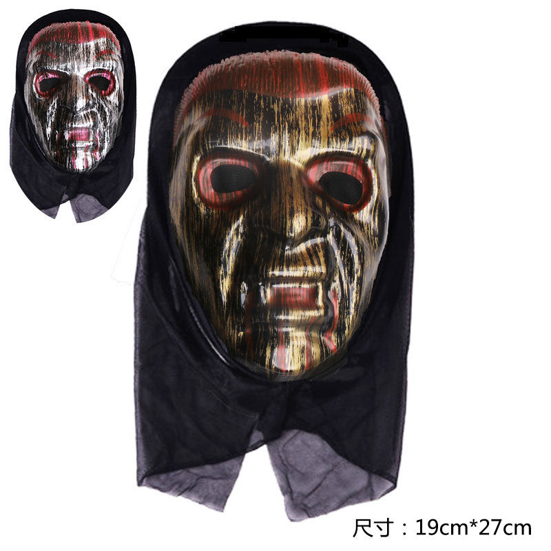 🎃 Halloween Horror Mask Set – Ghost, Skull & Vampire Styles for Party & Haunted House